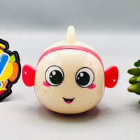 Thumbnail for Pull Along Clown Fish Light-up Toy - 1Pc