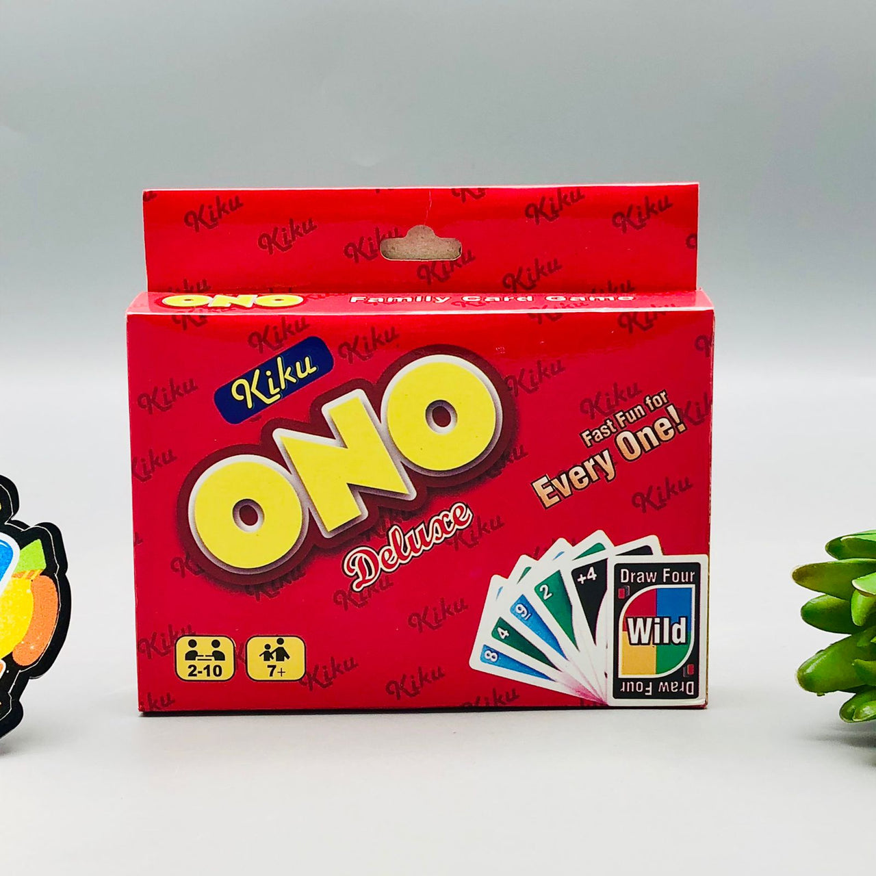 ONO Deluxe Family Card Game - 108 Cards