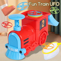 Thumbnail for Manual Flying Saucer Train Toy