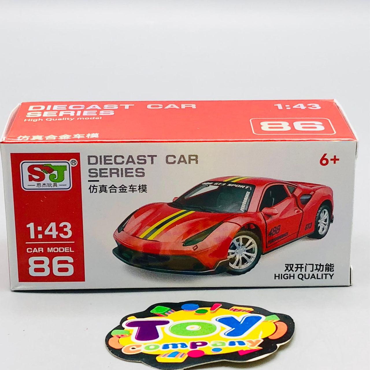 1:43 Diecast Mini Pullback Ferrari Model Car