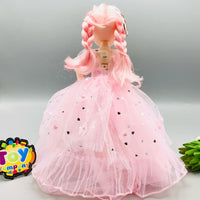 Thumbnail for 11* Inches Fairy Dress Barbie Doll With Light & Music