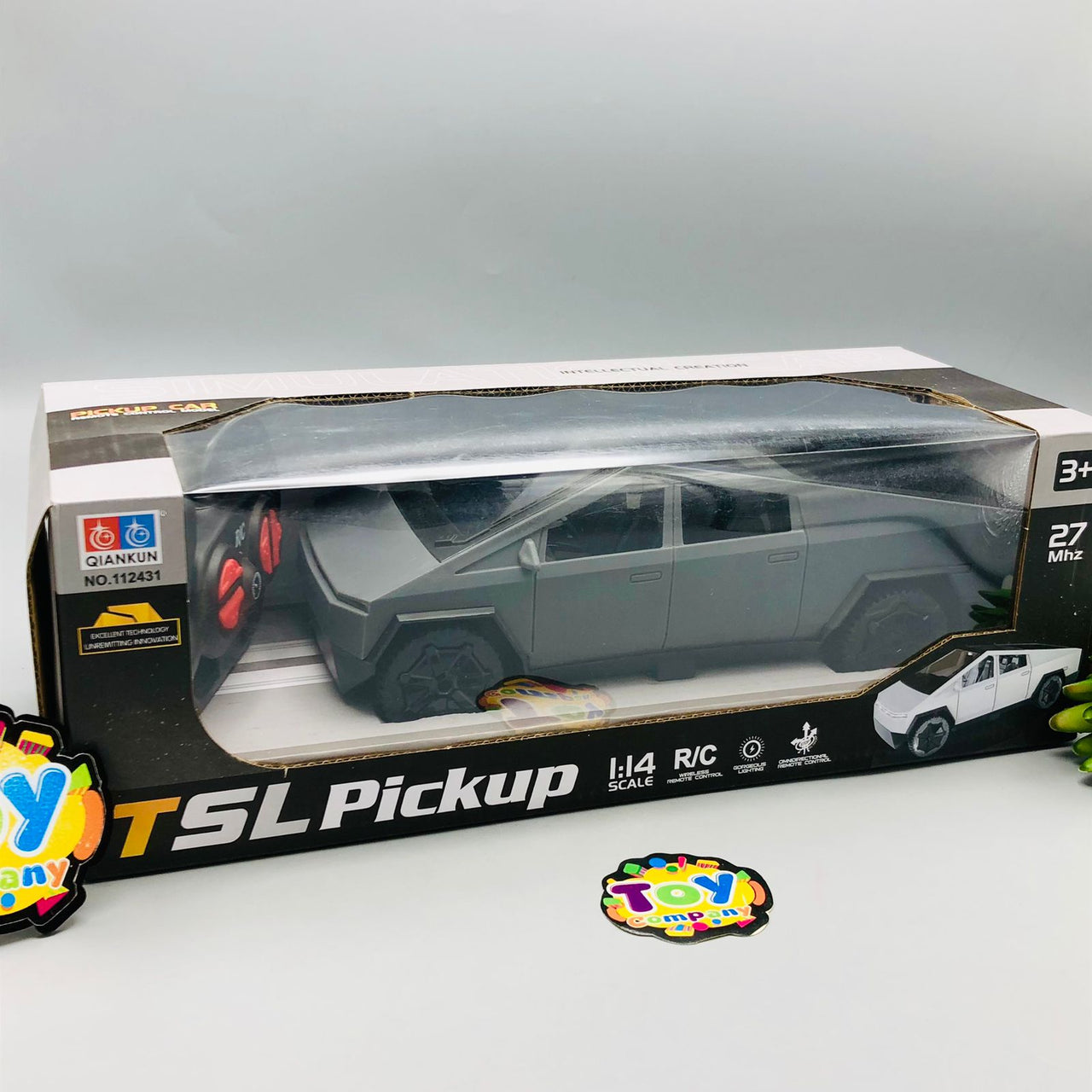 1:14 27MHz RC Tesla Cyber Pickup Truck