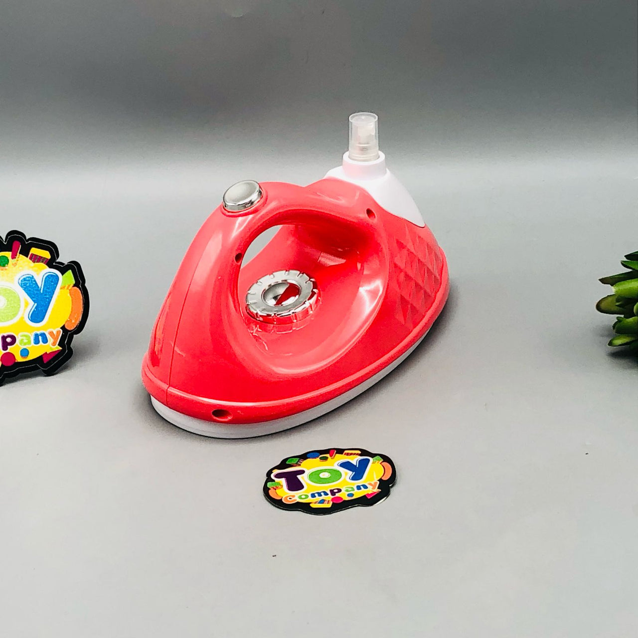 Kids Pretend Play Mini Iron With Water Spray