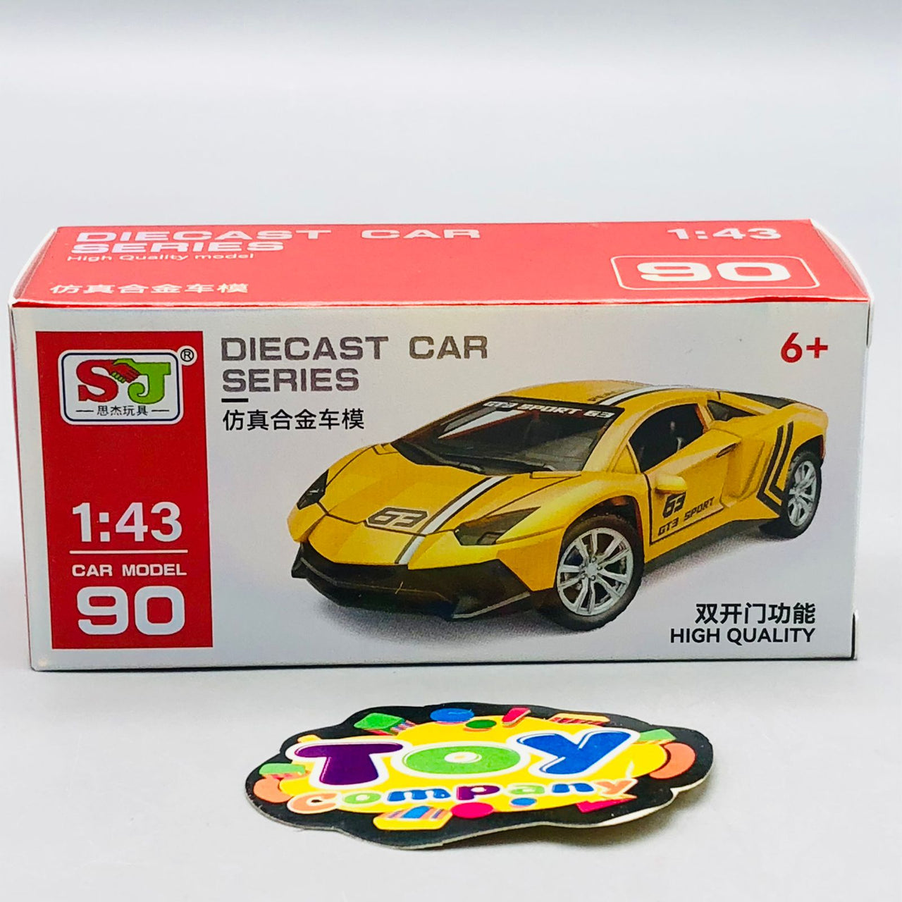 1:43 Diecast Mini Pullback Lamborghini Model Car