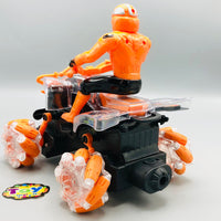 Thumbnail for 2.4GHz RC Stuntman Quad Spray Bike