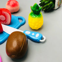 Thumbnail for 9Pcs Pretend Play Food Cutting Set