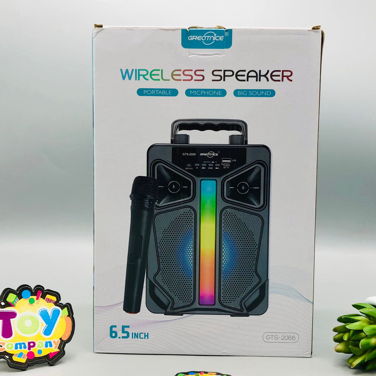 10 Inches Wireless Portable Karaoke Speaker With Mic