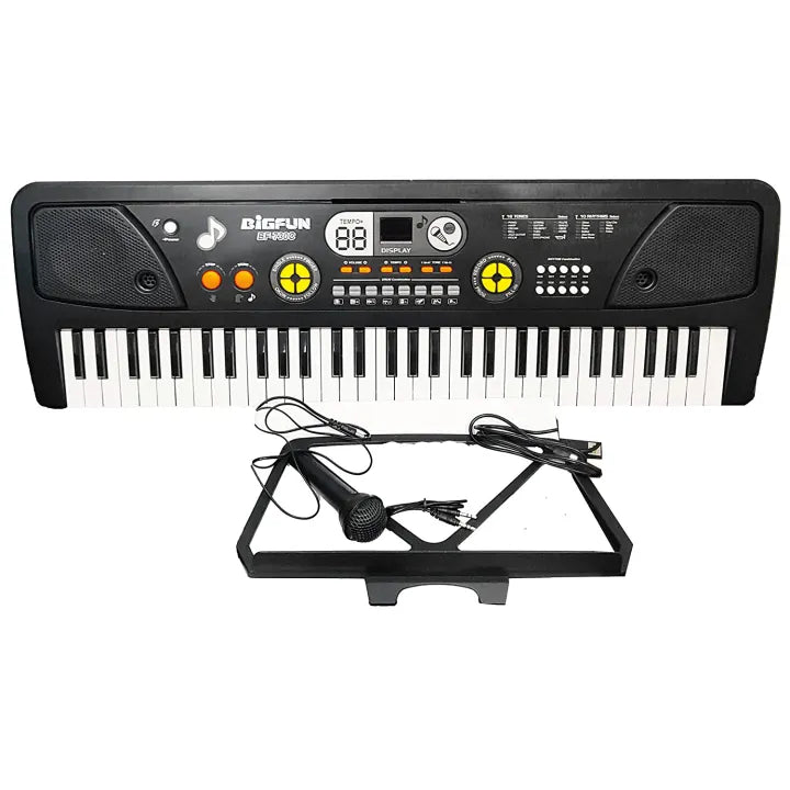 61 Keys BigFun Electronic Keyboard Piano With Mic