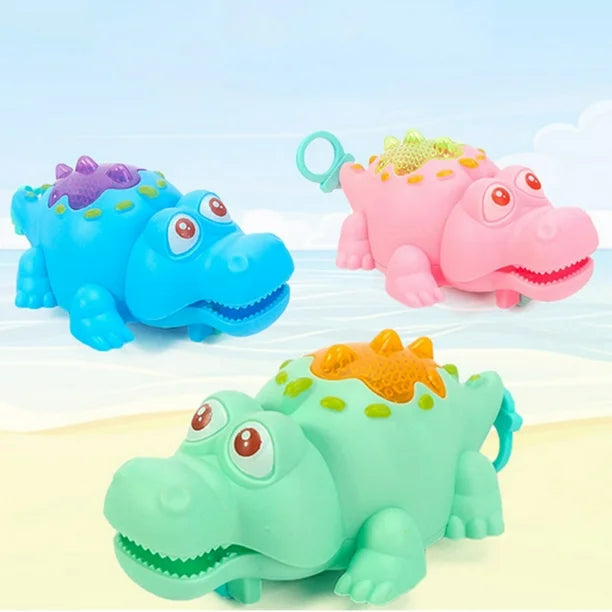 Newborn Pull Along Crocodile Light-up Toy - 1Pc