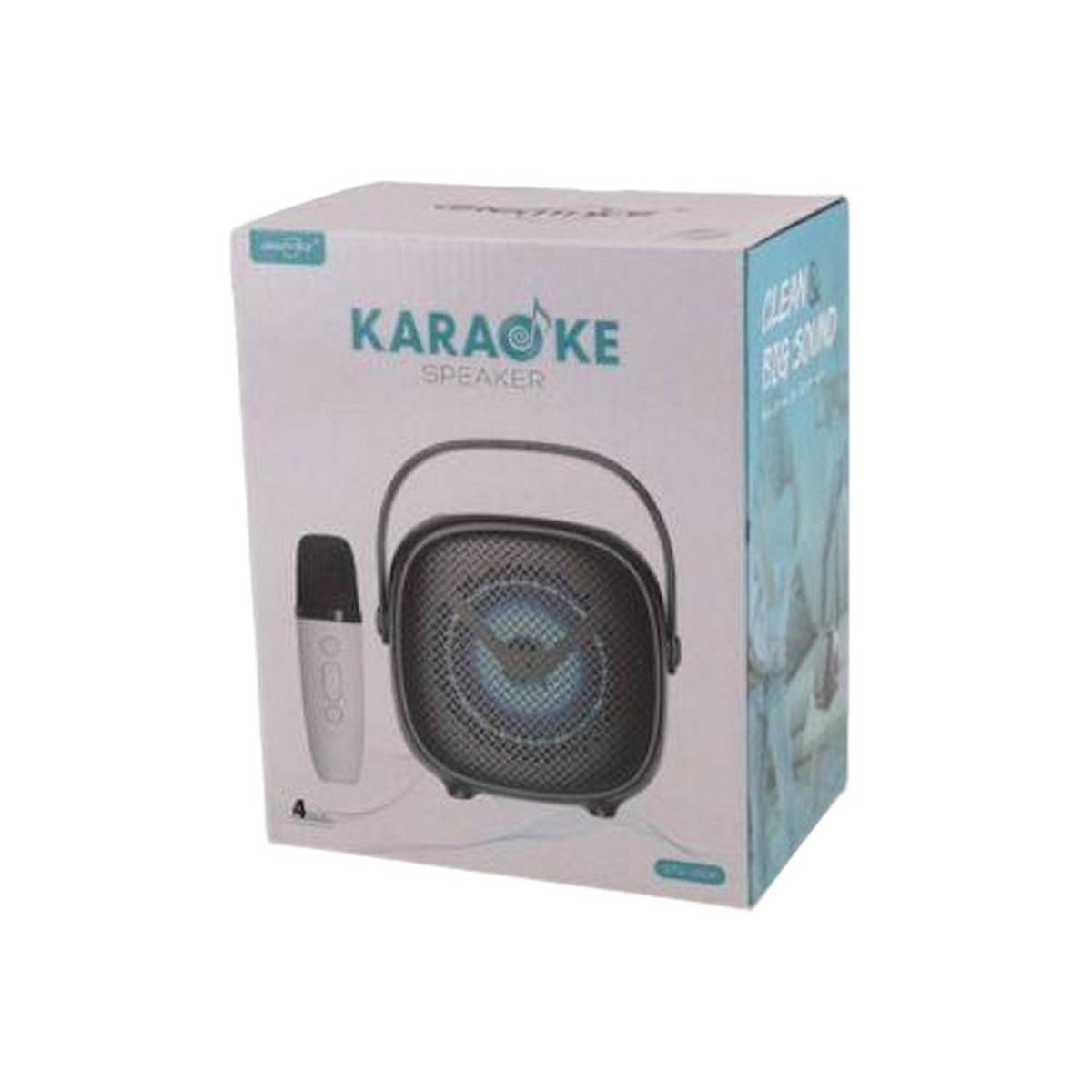 5 Inches Wireless Portable Karaoke Speaker With Mic