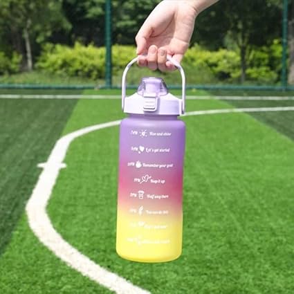 3Pcs Premium Plastic Colorful Water Bottle