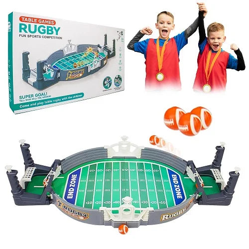 Mini Table Top Catapult Rugby Battle Board Game