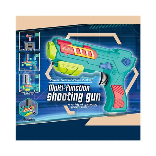 Multi-function Manual Shooting Soft Bullet Gun With Helicopter