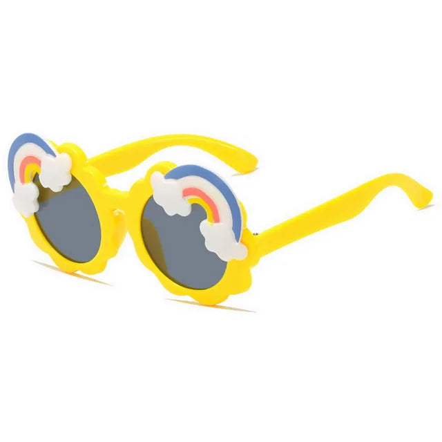 Kids Rainbow Frame Sunglasses