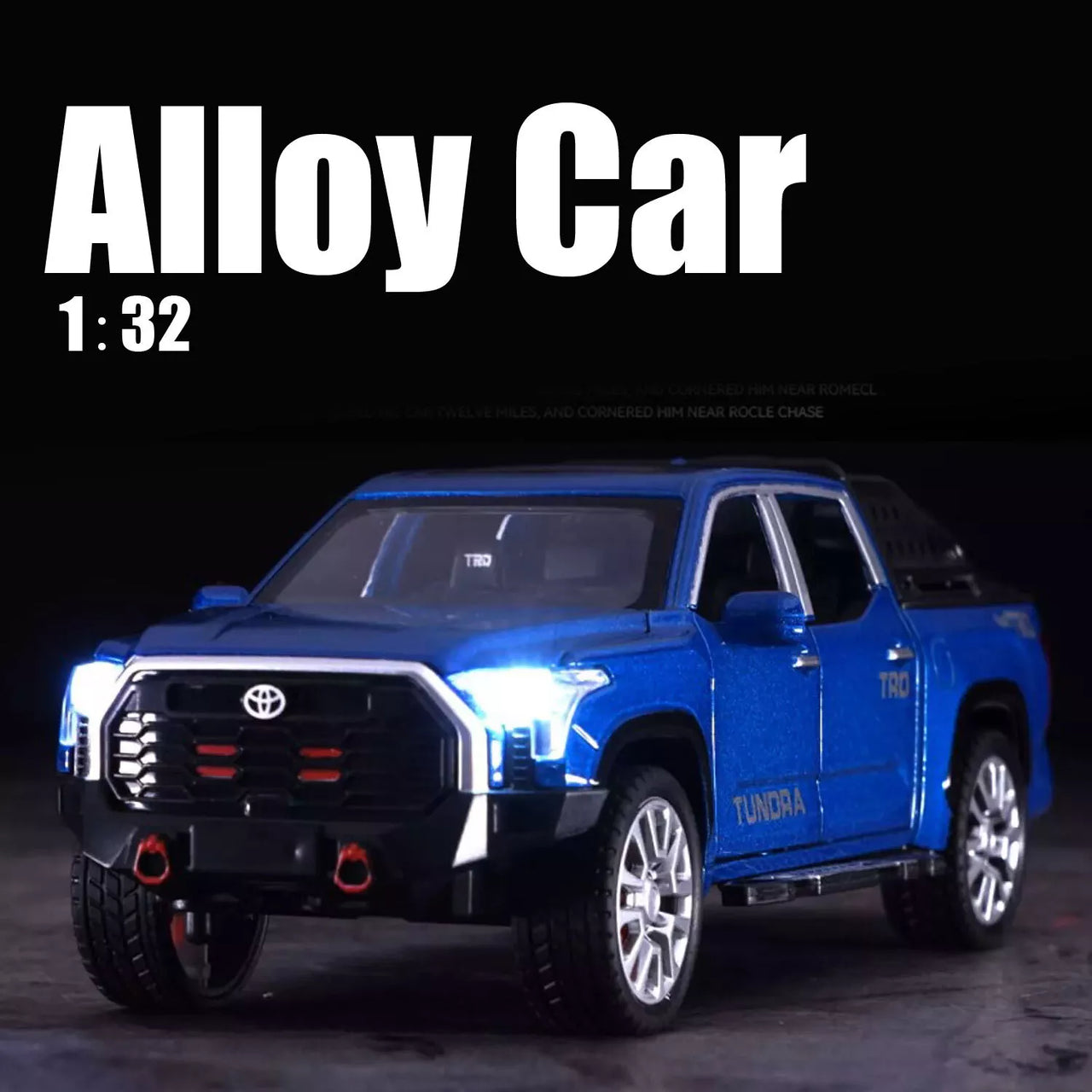 1:32 Diecast Toyota Tundra Pickup Truck Model