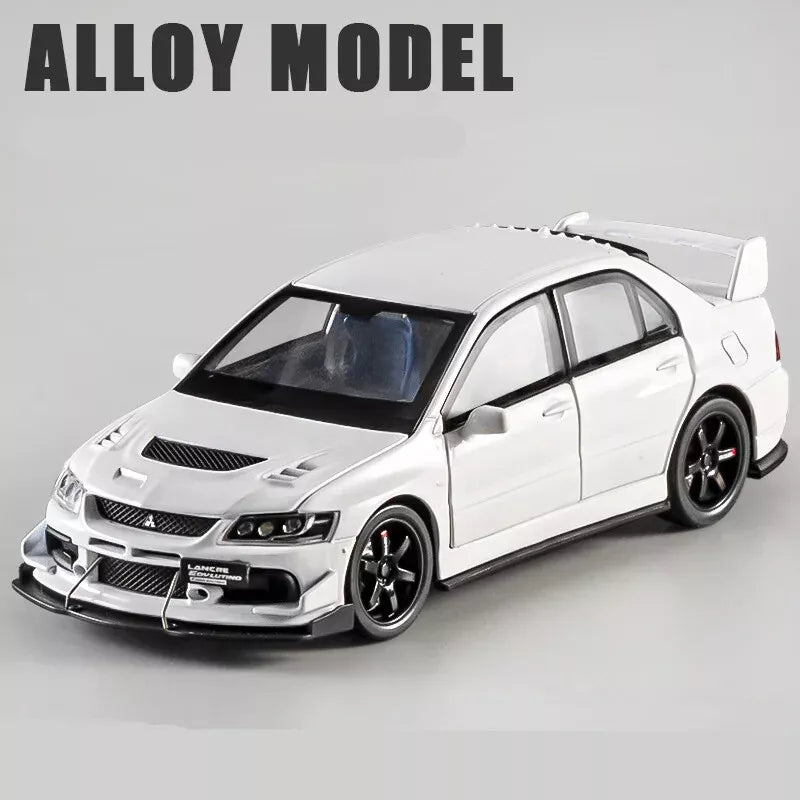 1:32 Diecast Mitsubishi Lancer Evolution Model Car