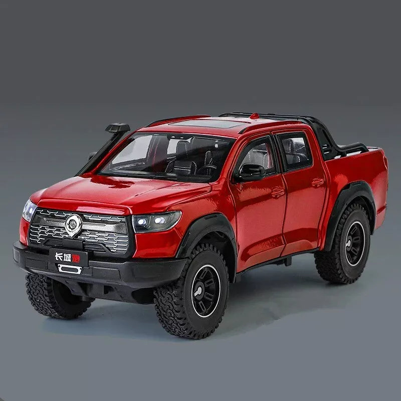 1:24 Diecast Great Wall Cannon Off-Road Pickup Truck