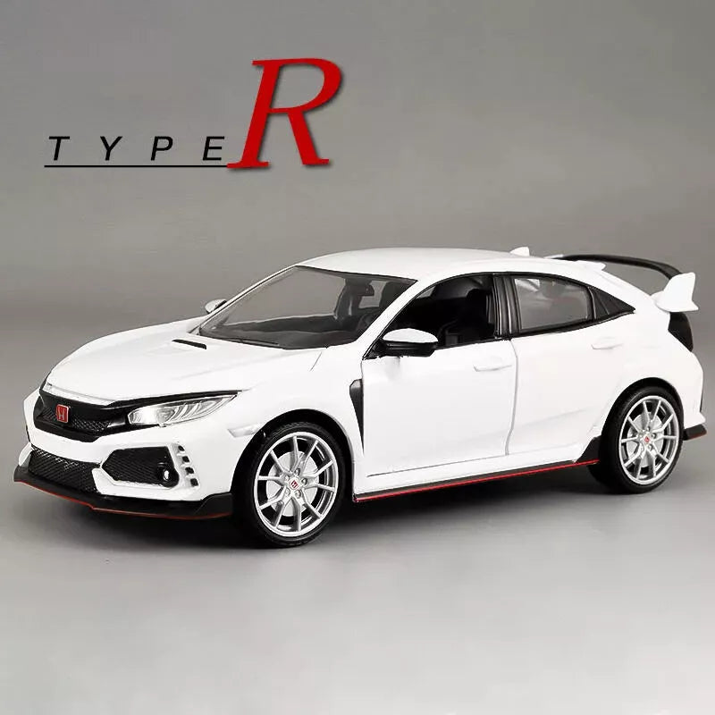 1:24 Diecast Honda Civic Type-R Model Car