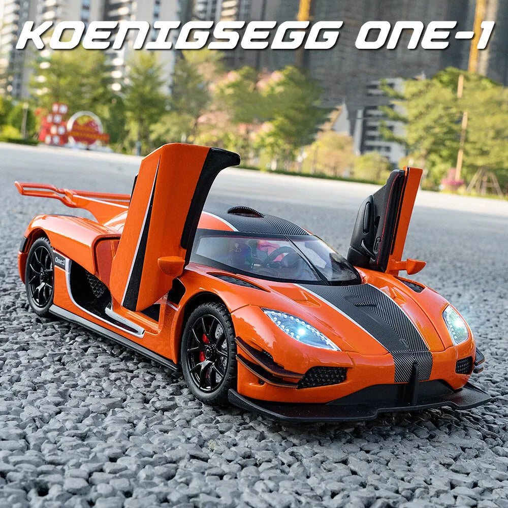 1:24 Diecast Koenigsegg One Model Car