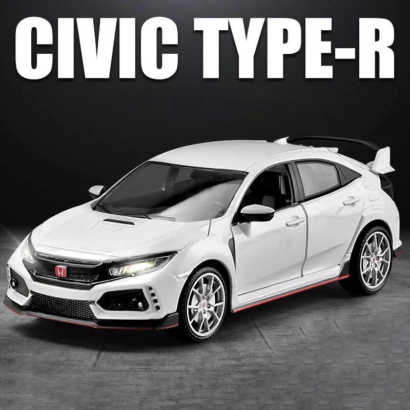 1:24 Diecast Honda Civic Type-R Model Car