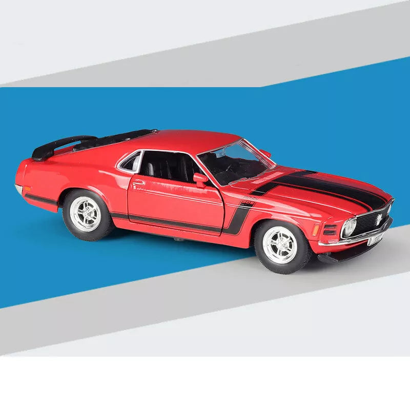 Welly 1:24 Diecast 1970 Ford Mustang Boss 302 Model Car