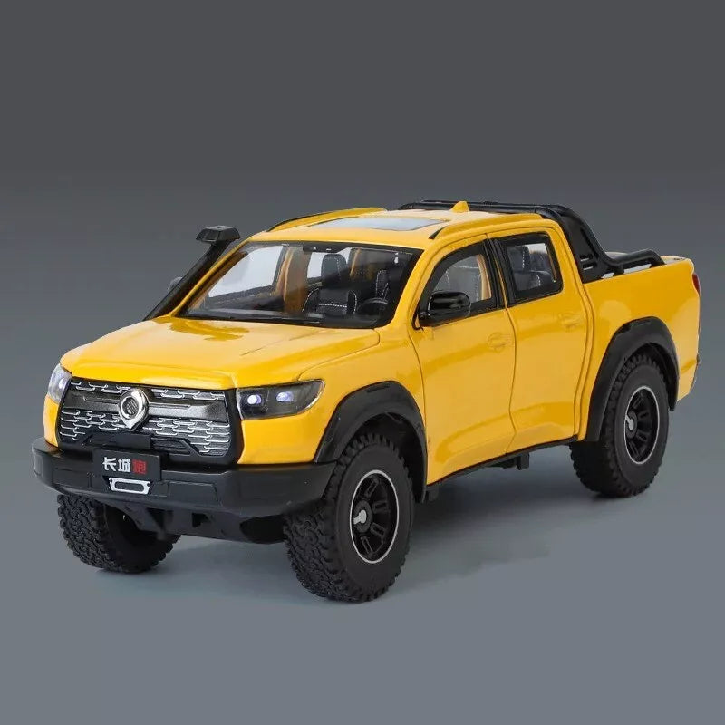 1:24 Diecast Great Wall Cannon Off-Road Pickup Truck