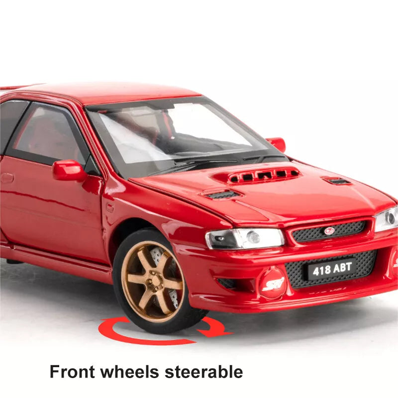 1:32 Diecast Subaru Impreza WRX Model Car