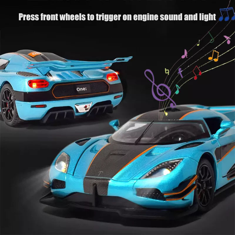 1:24 Diecast Koenigsegg One Model Car