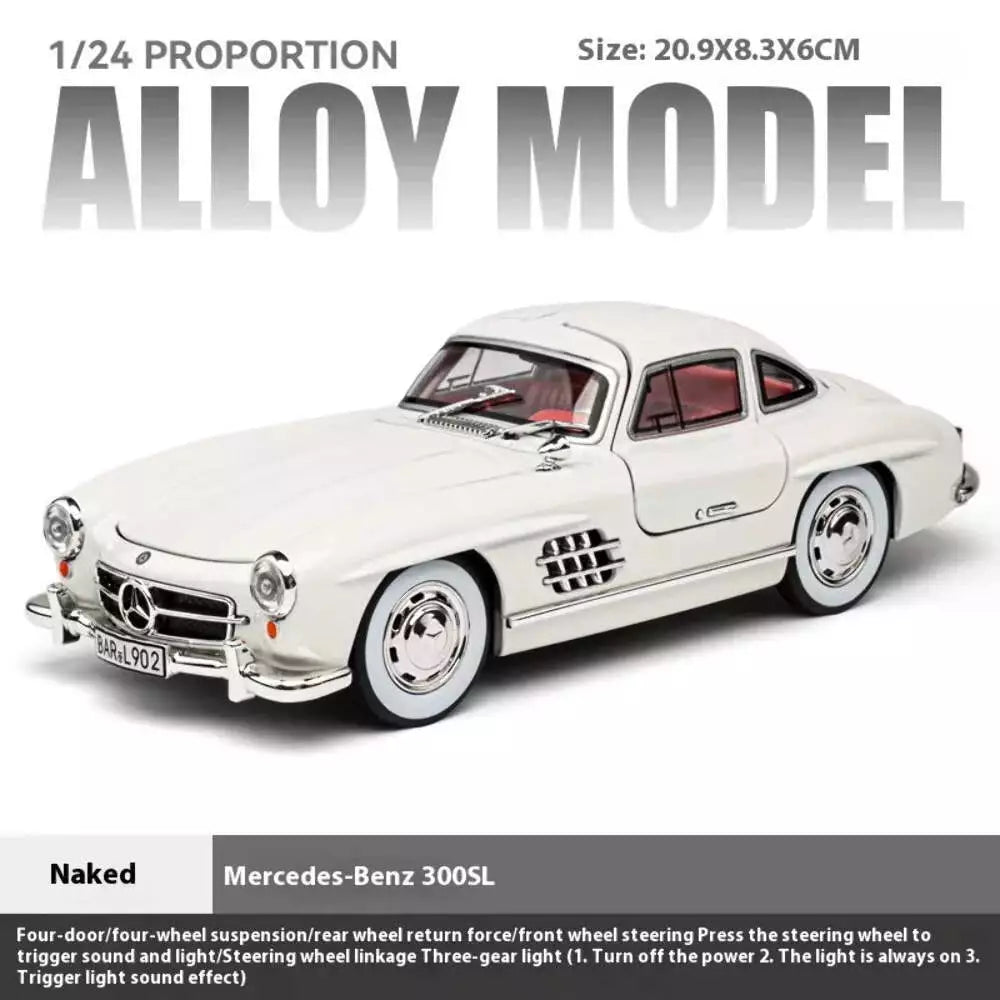 1:24 Diecast Benz 300SL Model Car