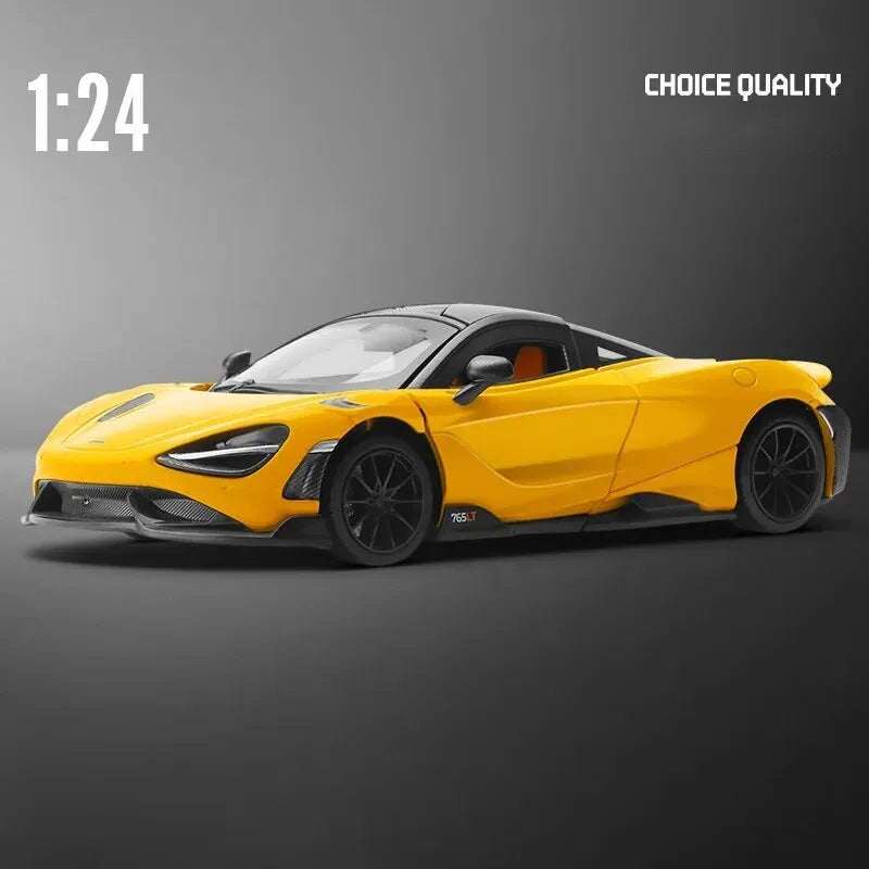 1:24 Diecast McLaren 765LT Official Licensed Model