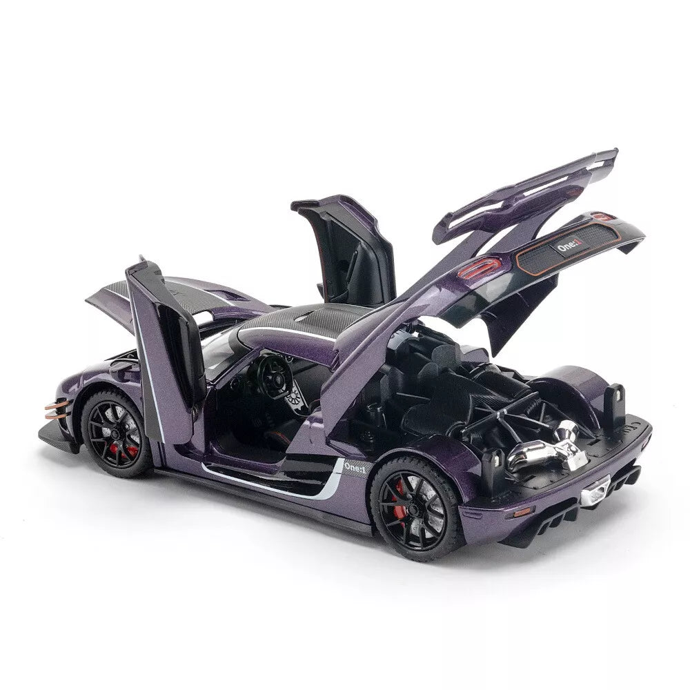 1:24 Diecast Koenigsegg One Model Car