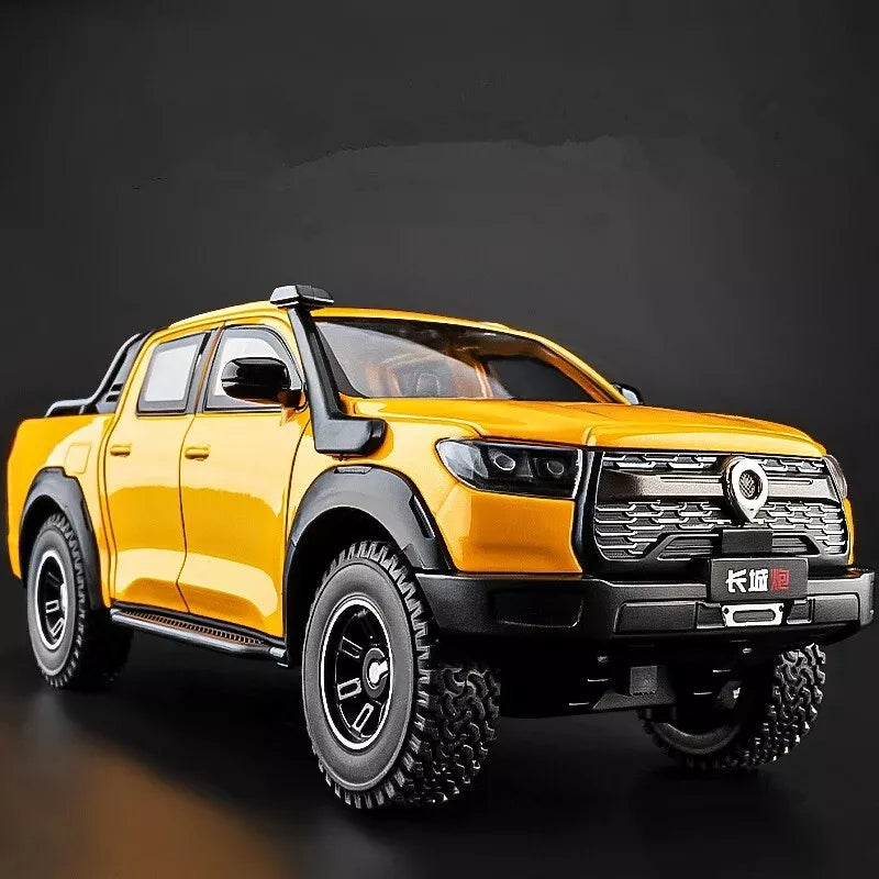 1:24 Diecast Great Wall Cannon Off-Road Pickup Truck