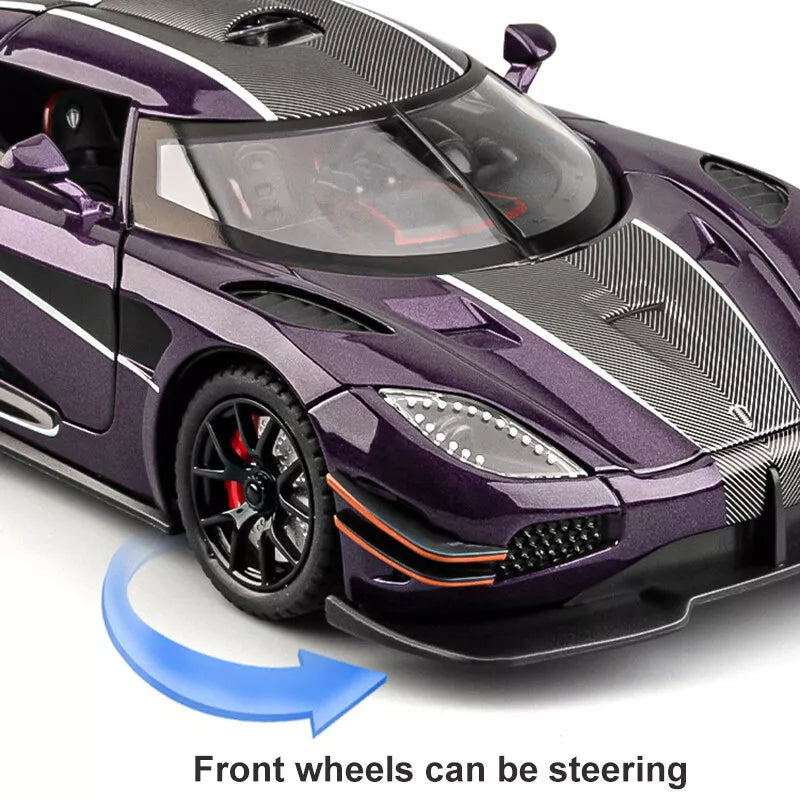 1:24 Diecast Koenigsegg One Model Car