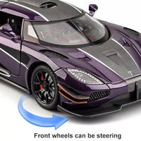 Thumbnail for 1:24 Diecast Koenigsegg One Model Car