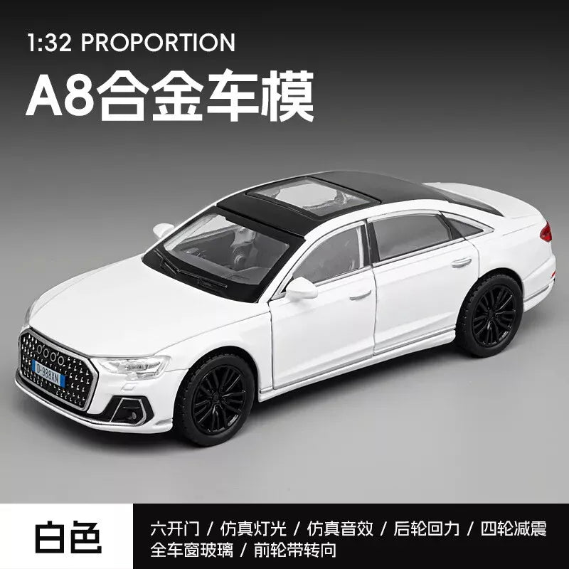 1:32 Diecast Audi A8 Model Car