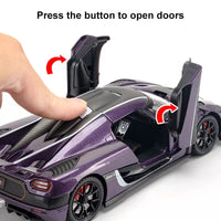 Thumbnail for 1:24 Diecast Koenigsegg One Model Car