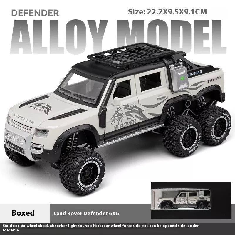 1:24 Diecast Land Rover Defender Off-Road Model