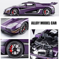 Thumbnail for 1:24 Diecast Koenigsegg One Model Car