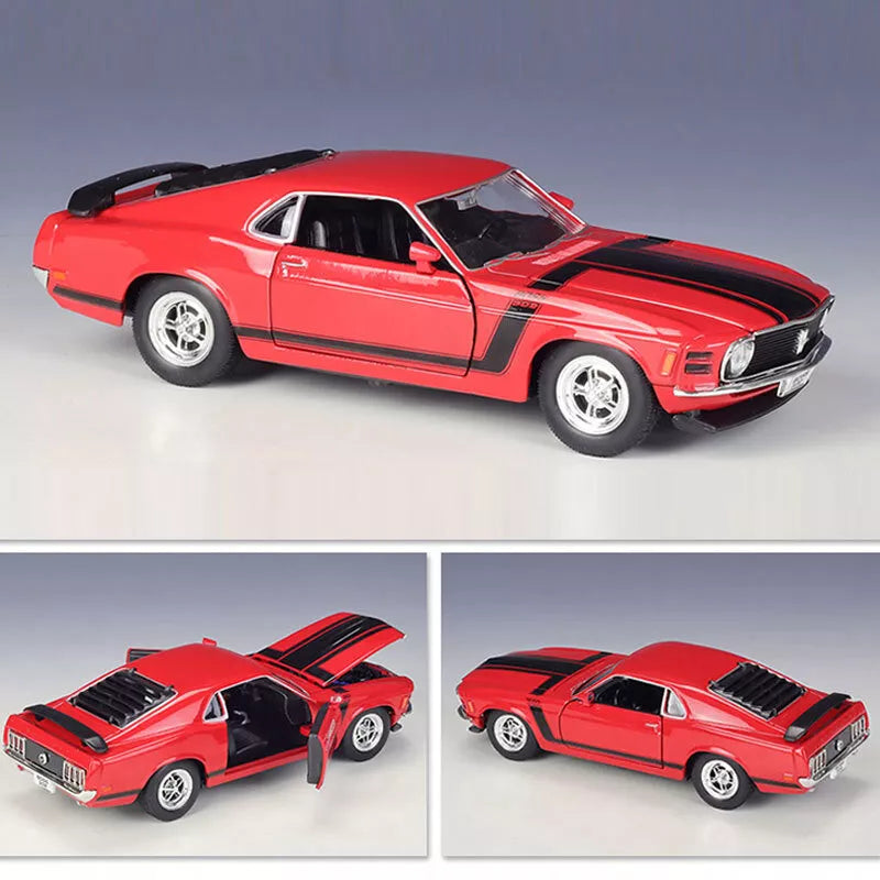 Welly 1:24 Diecast 1970 Ford Mustang Boss 302 Model Car