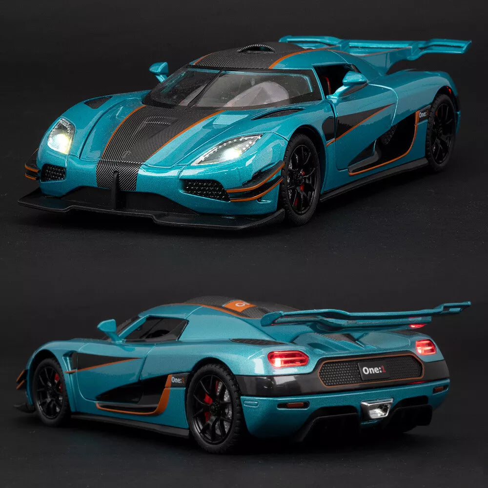 1:24 Diecast Koenigsegg One Model Car