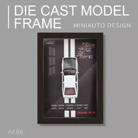 Thumbnail for 1:32 Diecast Trueno AE86 Model 3D Photo Frame