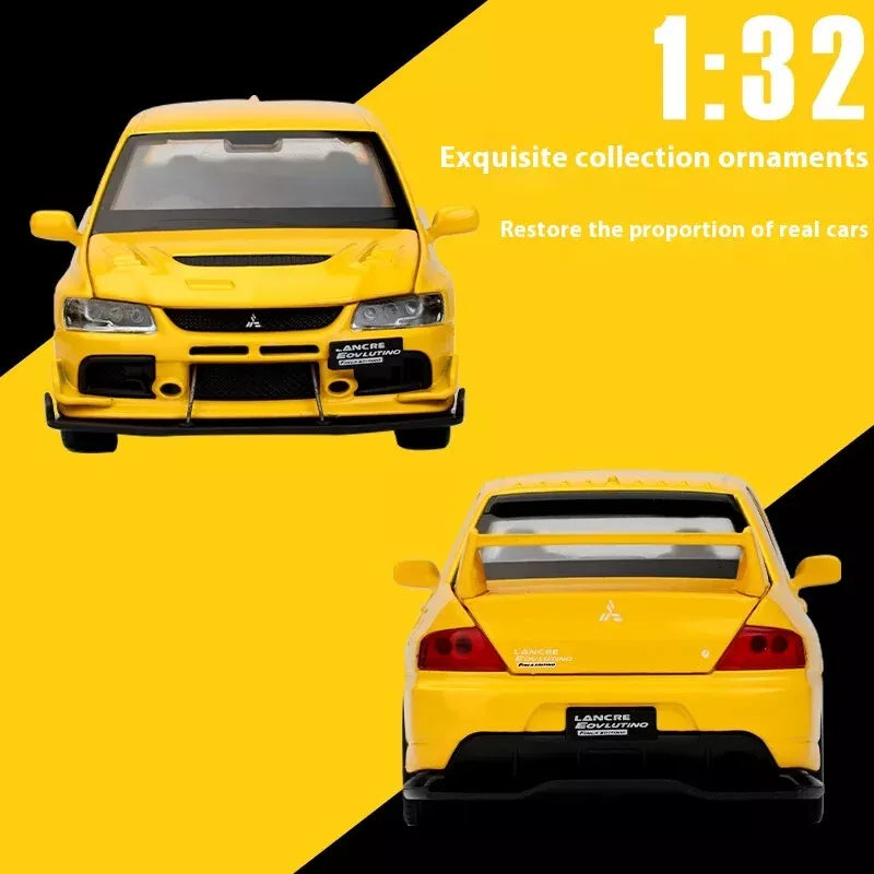 1:32 Diecast Mitsubishi Lancer Evolution Model Car