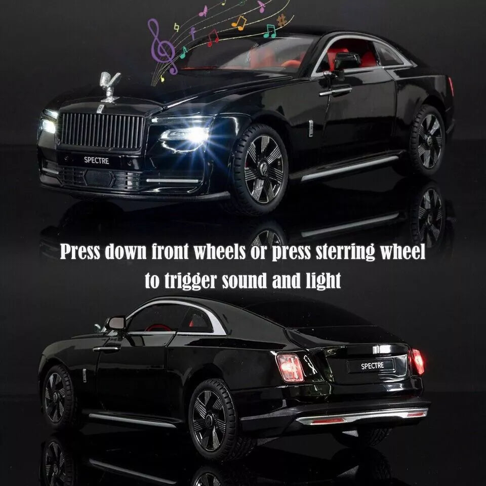 1:24 Diecast Rolls Royce Specter Car Model