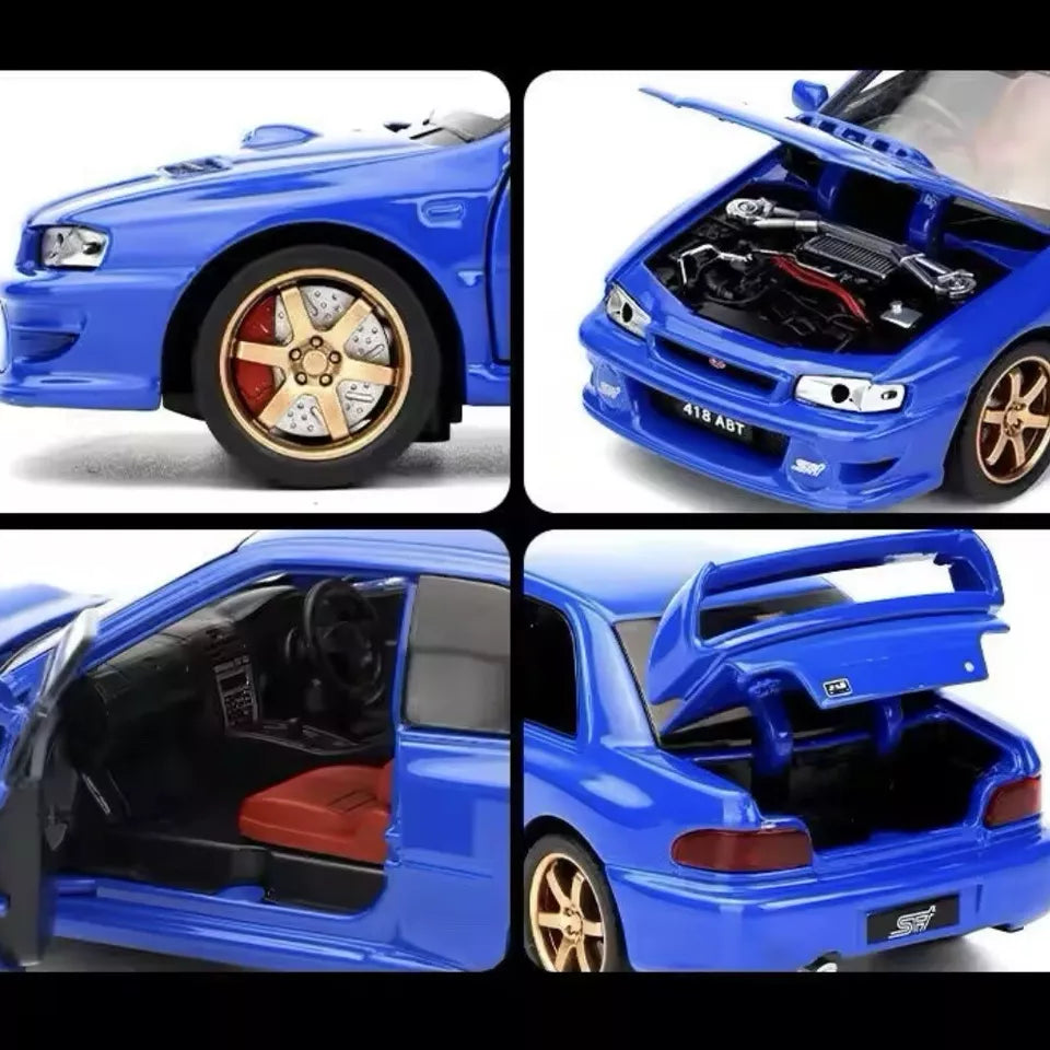 1:32 Diecast Subaru Impreza WRX Model Car