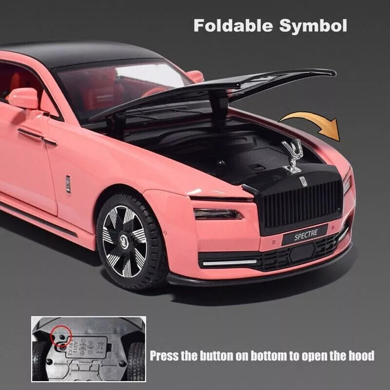 1:24 Diecast Rolls Royce Specter Car Model