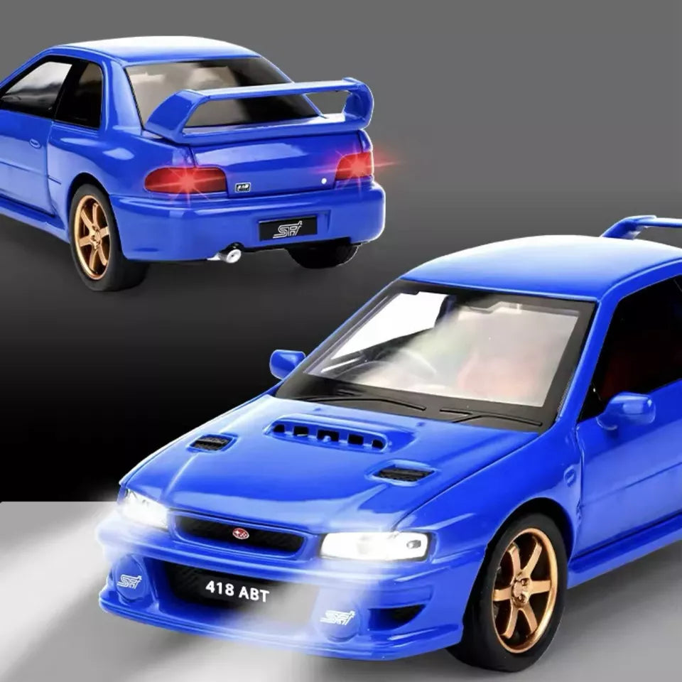 1:32 Diecast Subaru Impreza WRX Model Car