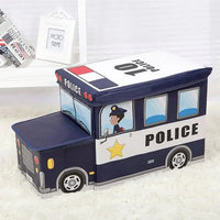 Thumbnail for Kids Foldable Storage Box - Police Design