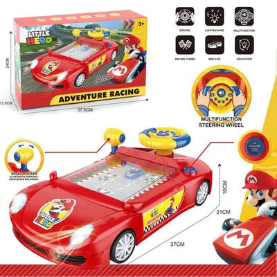 Super Mario Car Adventure Steering Wheel Toy